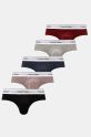 Слипы Calvin Klein Underwear 5 шт трикотаж серый 000NB3990A