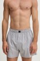 Памучни боксерки Calvin Klein Underwear (3 чифта) изчистен многоцветен 000NB4006A