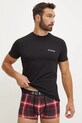 Guess pijama cu modele negru U4BG82.K6YW1