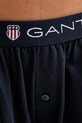 Îmbrăcăminte Gant pantaloni pijama bumbac 902339006 bleumarin
