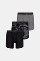 Μποξεράκια Under Armour 3-pack εφαρμοστό σορτς μπόξερ μαύρο 25UUSHJ193
