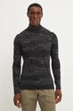 Icebreaker longsleeve funcțional Merino 260 Vertex Planet friendly negru IB0A573801W1