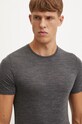 Icebreaker tricou funcțional Merino 150 Anatomica IB1030330111 gri AW24