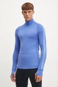 Функциональный лонгслив Icebreaker Merino 200 ZoneKnit Planet friendly голубой IBBA56H902D1