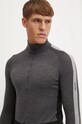 Îmbrăcăminte Icebreaker longsleeve funcțional Merino 200 ZoneKnit IBBA56H95851 gri