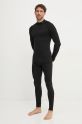 Haglöfs longsleeve funcțional Latnja Wool 607476 negru AW24