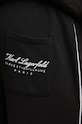 Штани лаунж Karl Lagerfeld чорний 246M4400