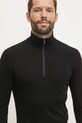 Одежда Функциональный лонгслив Smartwool SW002822 чёрный
