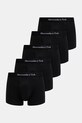 Μποξεράκια Abercrombie & Fitch 5-pack εφαρμοστό σορτς μπόξερ μαύρο KI114.4006.900