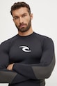 Rip Curl longsleeve de baie WAVES UPF negru 141MRV