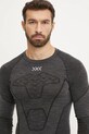 Ισοθερμικό μακρυμάνικο πουκάμισο X-Bionic Symbio Merino γκρί XM.YTB2W24M