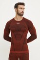 X-Bionic longsleeve funkcyjny Symbio Merino sporty zimowe czerwony XM.YTB2W24M