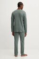 Oblečenie Bavlnené pyžamo Fila FPW1203 zelená