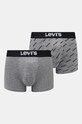 Levi's boxeri 2-pack uni gri 37149.0938
