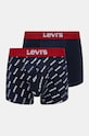 Boksarice Levi's 2-pack Vzorčasti mornarsko modra 37149.0973