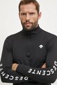 Одяг Функціональний лонгслів Descente DWMYGB22 чорний
