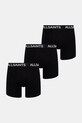 AllSaints bokserki męskie bawełniane z elastanem czarny ASM493454