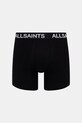 AllSaints bokserki męskie bawełniane z elastanem ASM493454 czarny SS25