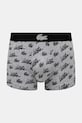 Boxerky Lacoste pletenina šedá 5H4743