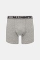 Боксери AllSaints 3-pack 43ASM493454TD сірий SS25