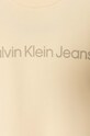 Chlapec Detská bavlnená mikina Calvin Klein Jeans IU0IU00581.9BYH žltá