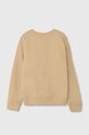 Dětská bavlněná mikina Calvin Klein Jeans IU0IU00602.9BYH béžová AW24
