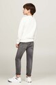 Dětská mikina Tommy Hilfiger KB0KB09048.9BYH.128.176 bílá