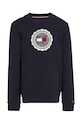 Tommy Hilfiger bluza bawełniana dziecięca KB0KB09052.9BYH.116.122 granatowy AW24