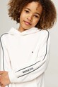 CHLAPEC Dětská mikina Tommy Hilfiger KB0KB09054.9BYH bílá