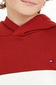 Детски суичър Tommy Hilfiger KB0KB09144.9BYH червен