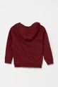 Guess bluza bawełniana dziecięca L4RQ23.KAD74.9BYH bordowy AW24