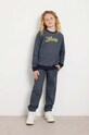 Детская хлопковая кофта Guess хлопок тёмно-синий L4YQ22.KA6R3.9BYH
