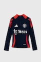 Dětská mikina adidas Performance MUFC TR TOPY IT4242 námořnická modř AW24