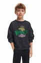 Дитяча бавовняна кофта Desigual HULK без капюшона зелений 24WBSK05