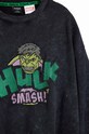 Desigual hanorac de bumbac pentru copii HULK verde 24WBSK05