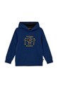 Dětská bavlněná mikina Lego LWSCOUT 602 s kapucí námořnická modř 12011329