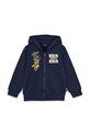 Детская хлопковая кофта Lego LWSCOUT 700 с капюшоном тёмно-синий 12011339
