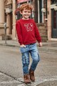Mayoral bluza copii 4452.5D.Mini.9BYH rosu