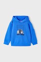 Детская кофта Mayoral с капюшоном голубой 4453.5E.Mini.9BYH