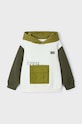 Mikina pre bábätká Mayoral s kapucňou zelená 4457.5G.Mini.9BYH