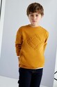 Дитяча кофта Mayoral без капюшона помаранчевий 7448.7C.Junior.9BYH