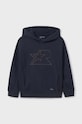 Dětská mikina Mayoral s kapucí námořnická modř 7450.7D.Junior.9BYH