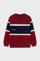 Mayoral bluza copii 7453.7E.Junior.9BYH burgundia AW24
