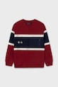 Detská mikina Mayoral 7453.7E.Junior.9BYH burgundské AW24