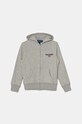 Dětská mikina Polo Ralph Lauren nášivka šedá 323962117003