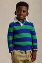 Детский хлопковый свитер Polo Ralph Lauren остальные зелёный 322951145001