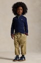 Дитяча бавовняна кофта Polo Ralph Lauren 322952436001 темно-синій
