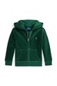 Polo Ralph Lauren felpa per bambini con verde 322952461002