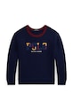 Dětská mikina Polo Ralph Lauren 323952470001 námořnická modř AW24