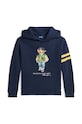 Παιδική μπλούζα Polo Ralph Lauren με κουκούλα σκούρο μπλε 323960441001